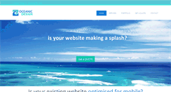 Desktop Screenshot of oceanicdesign.com